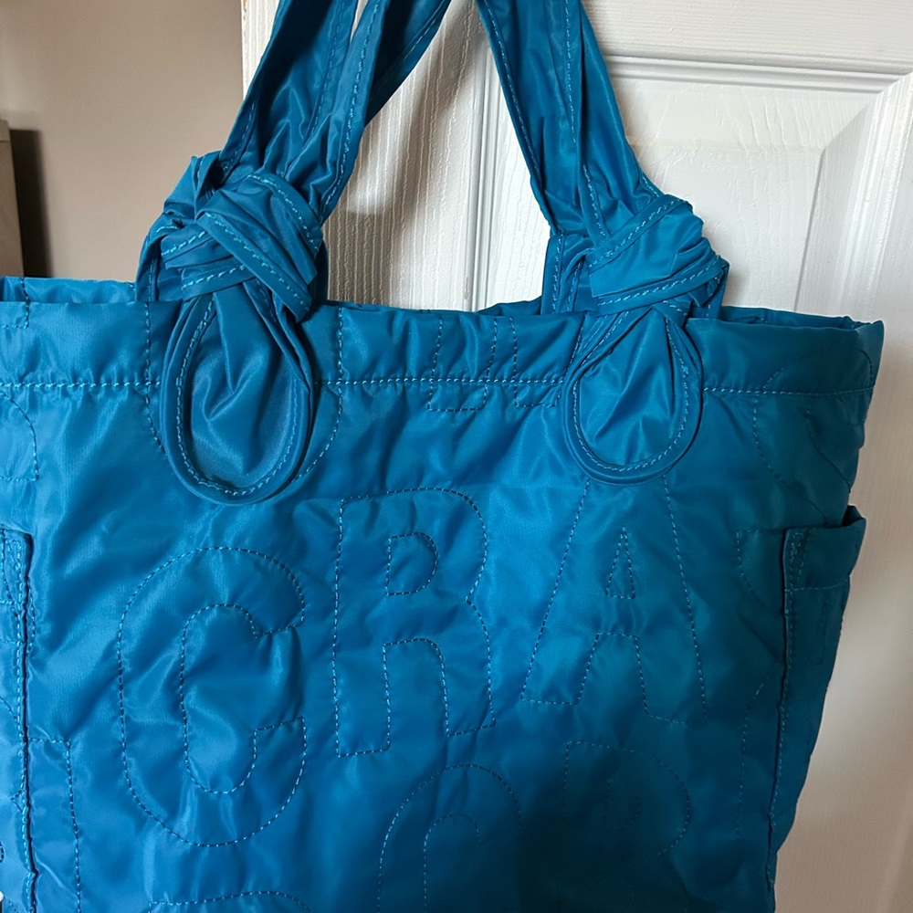 Marc Jacobs Blue Nylon Tote Bag - Picture 3 of 6